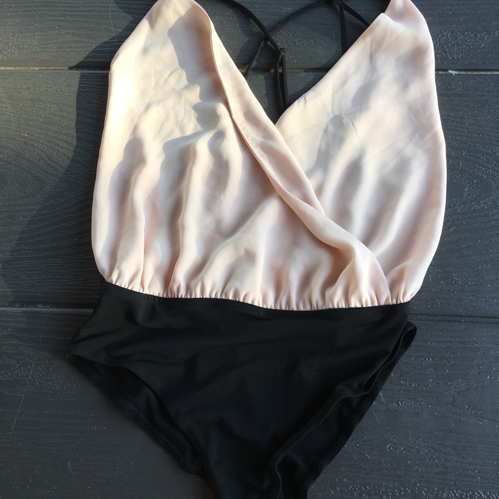 Pink bodysuit